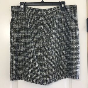 New York & Company tweed miniskirt